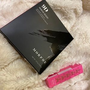Morphe 9Dpalette&JeffreeStar Velour lipstick